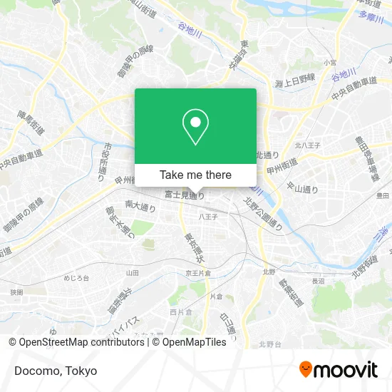 Docomo map