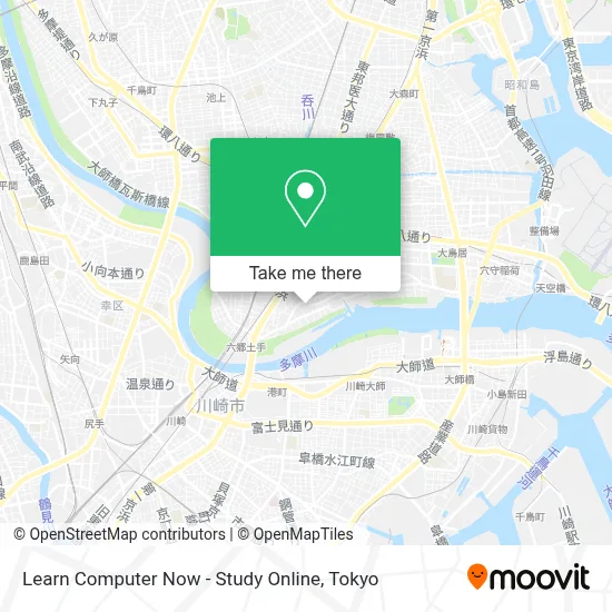 Learn Computer Now - Study Online map
