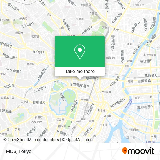MDS map