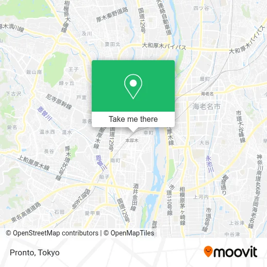 Pronto map