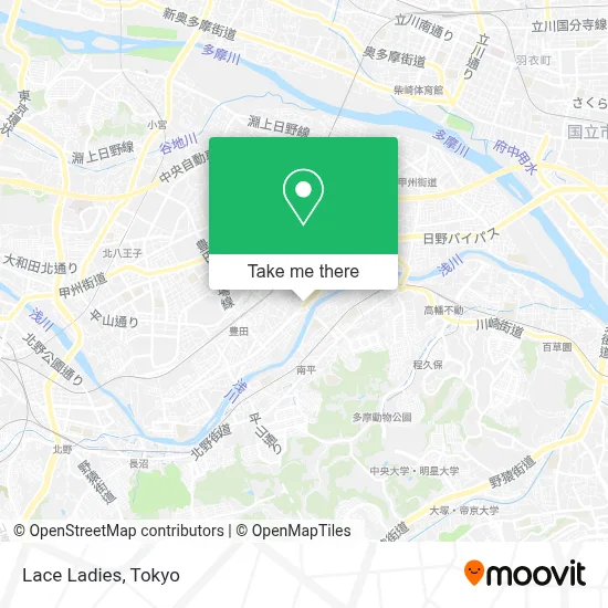 Lace Ladies map