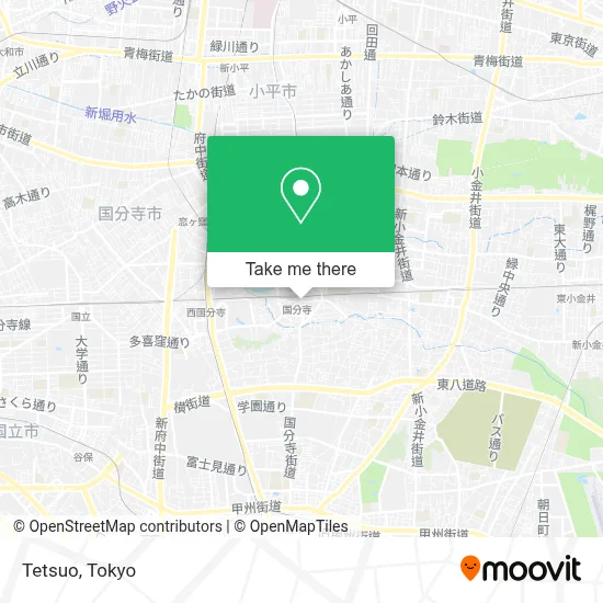 Tetsuo map