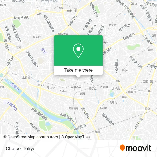 Choice map