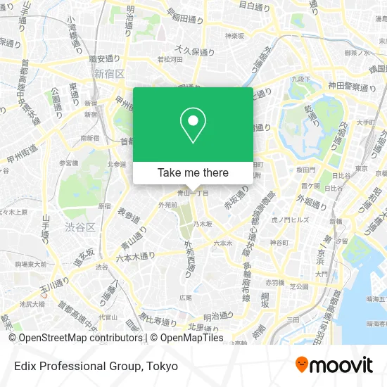 Edix Professional Group map