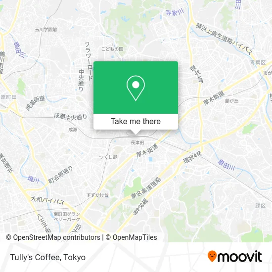 Tully's Coffee map
