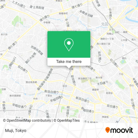 Muji map