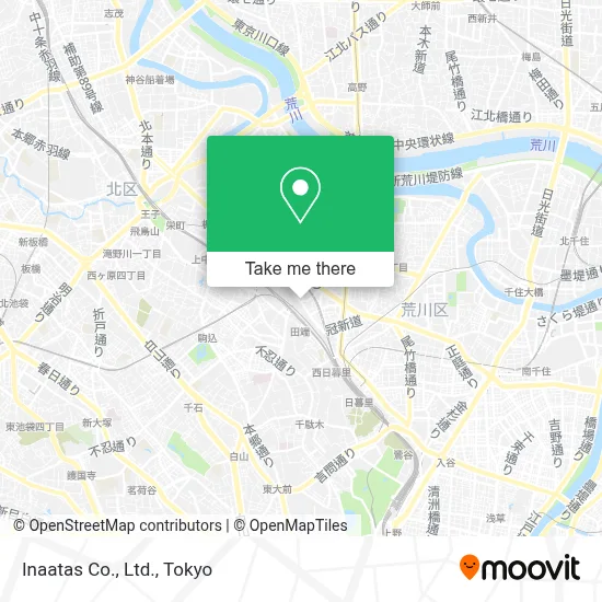 Inaatas Co., Ltd. map