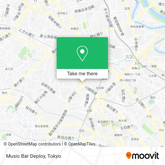 Music Bar Deploy map