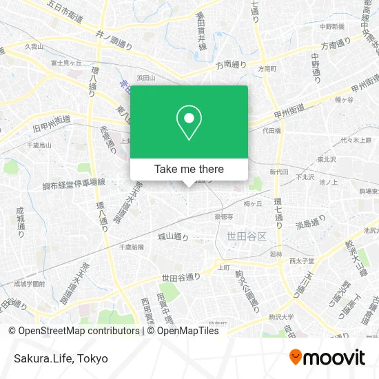 Sakura.Life map