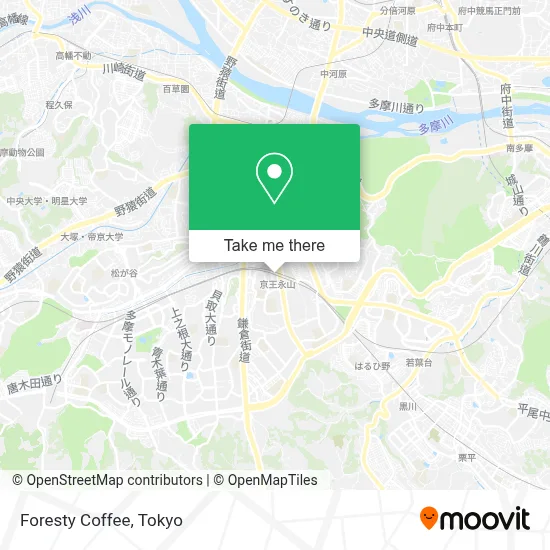 Foresty Coffee map