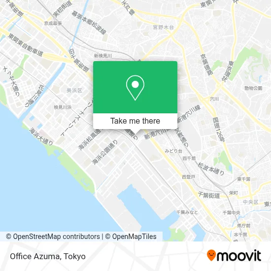 Office Azuma map