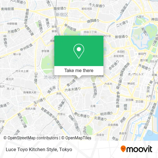 Luce Toyo Kitchen Style map