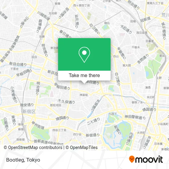 Bootleg map