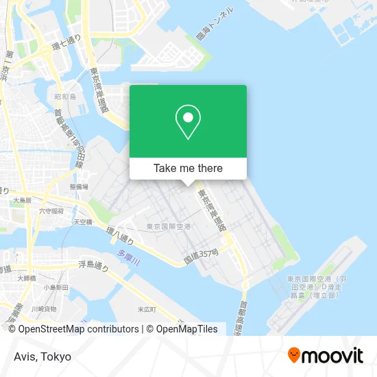 Avis map