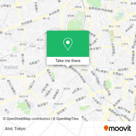 Alot map