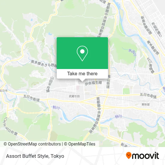 Assort Buffet Style map