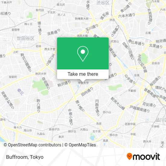 Buffroom map