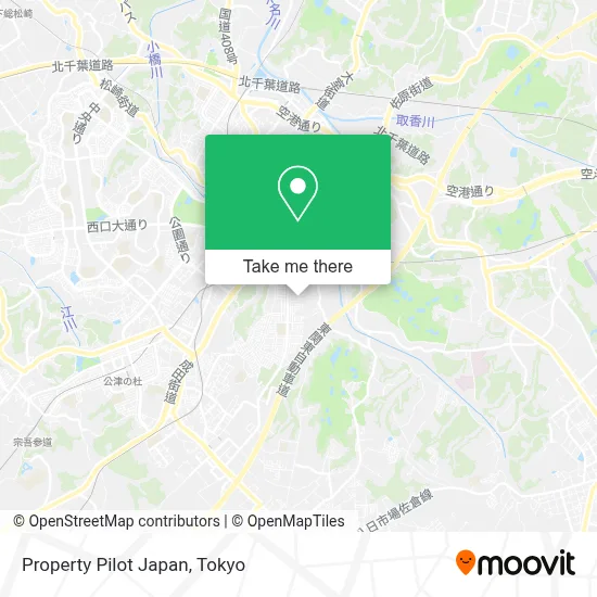 Property Pilot Japan map