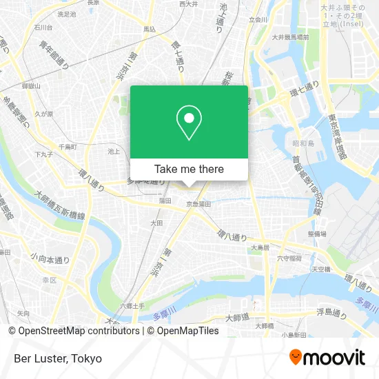 Ber Luster map