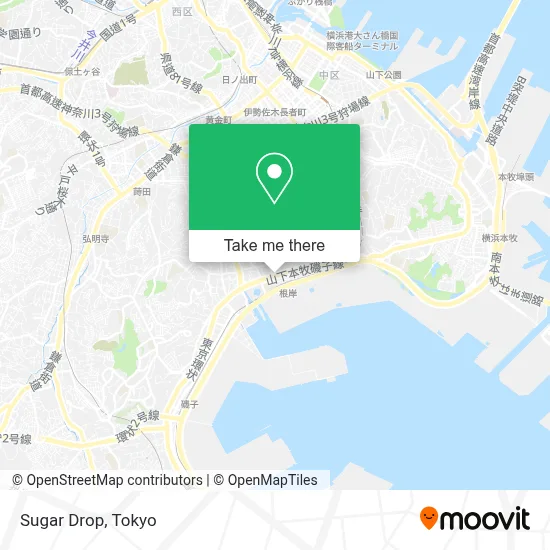 Sugar Drop map