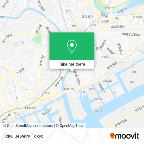 Riyu Jewelry map