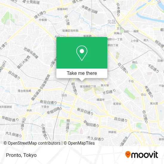 Pronto map