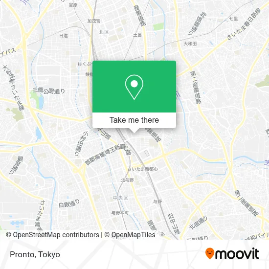 Pronto map