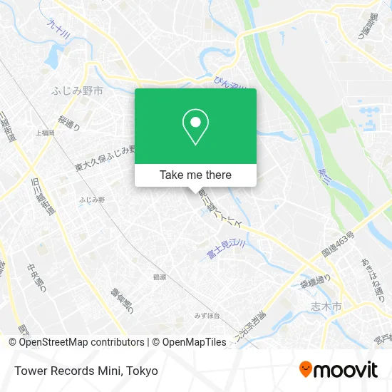 Tower Records Mini map