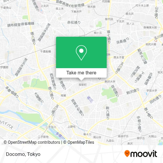 Docomo map