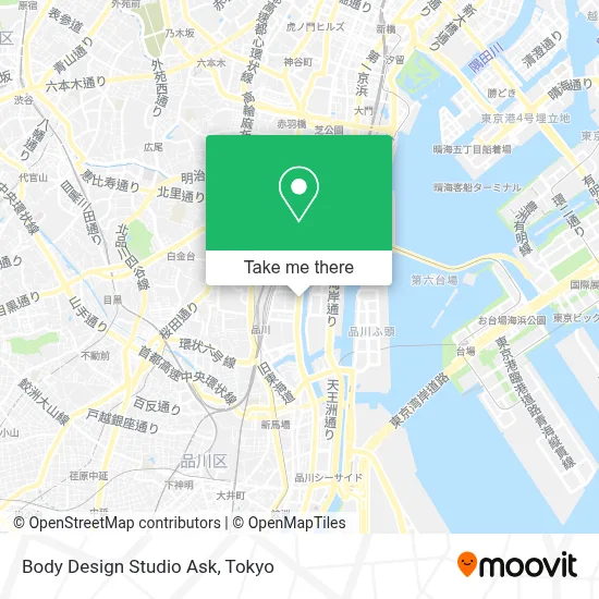 Body Design Studio Ask map