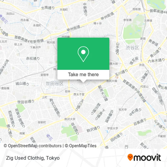 Zig Used Clothig map
