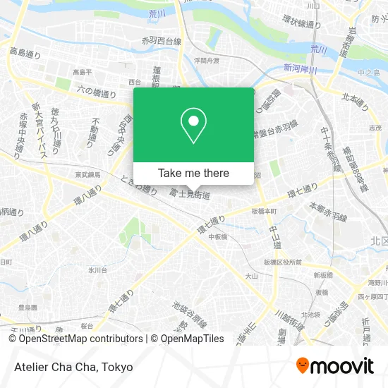 Atelier Cha Cha map