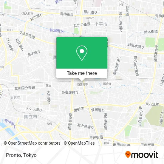 Pronto map