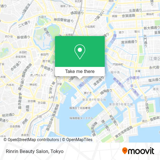 Rinrin Beauty Salon map