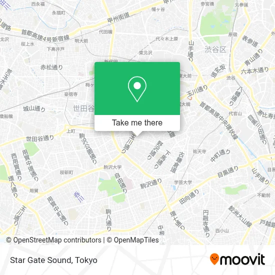 Star Gate Sound map