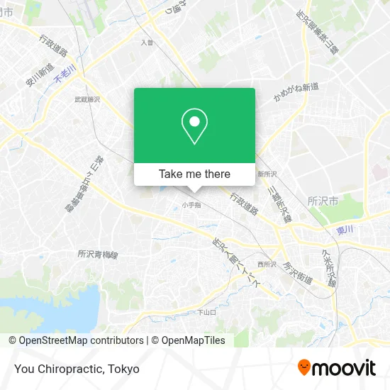 You Chiropractic map