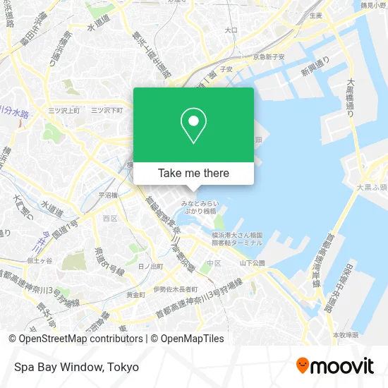 Spa Bay Window map