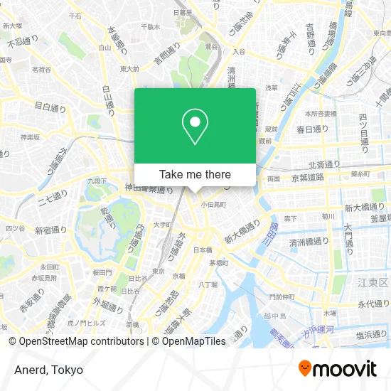 Anerd map