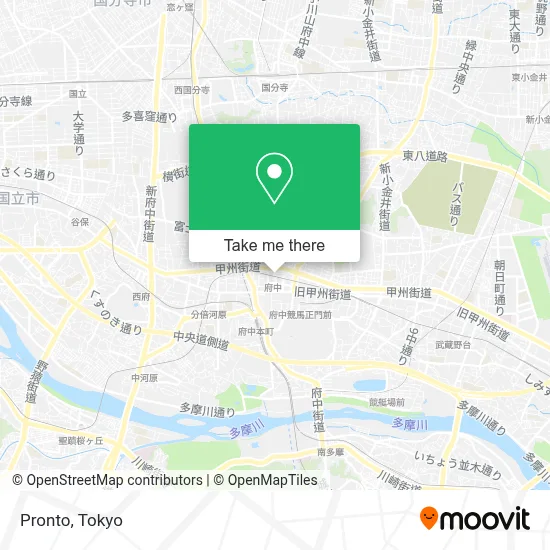 Pronto map