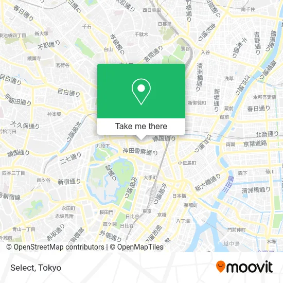 Select map