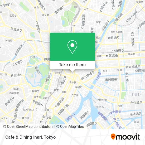 Cafe & Dining Inari map