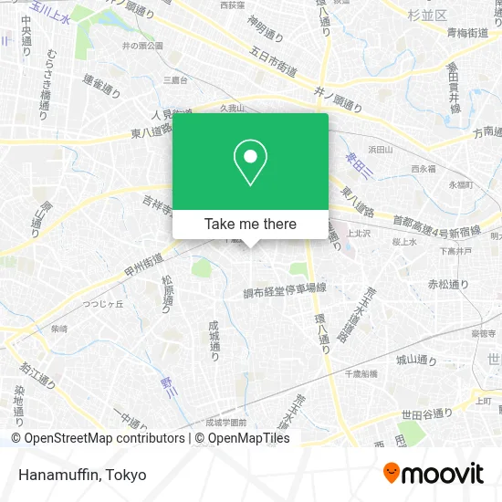 Hanamuffin map