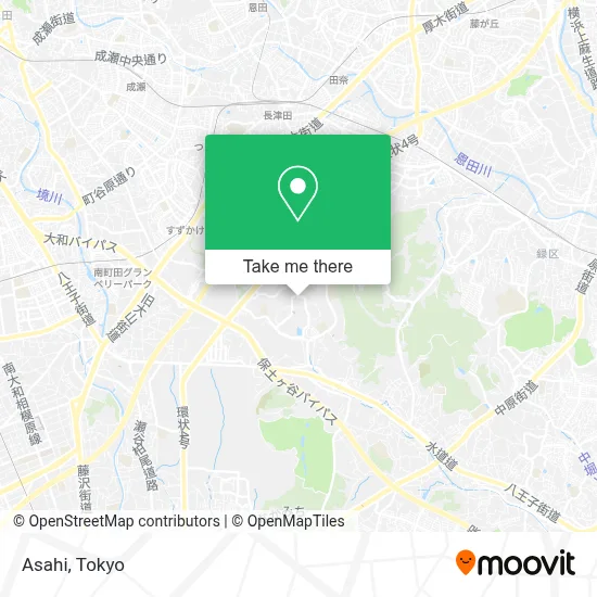 Asahi map