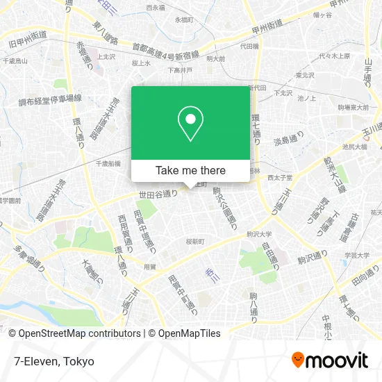 7-Eleven map