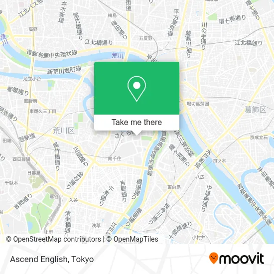 Ascend English map