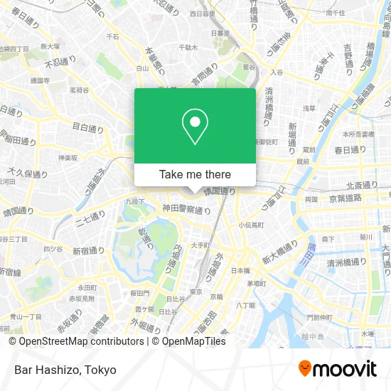 Bar Hashizo map