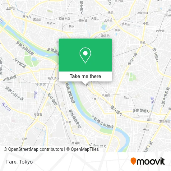 Fare map