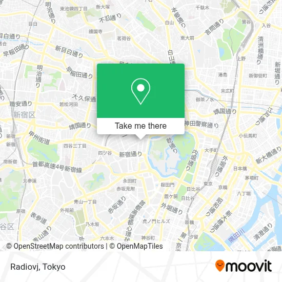 Radiovj map