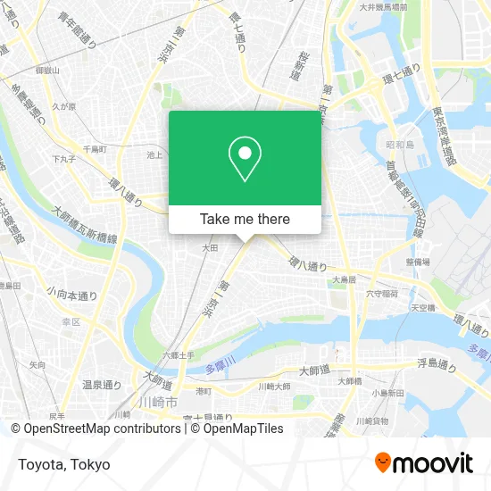 Toyota map