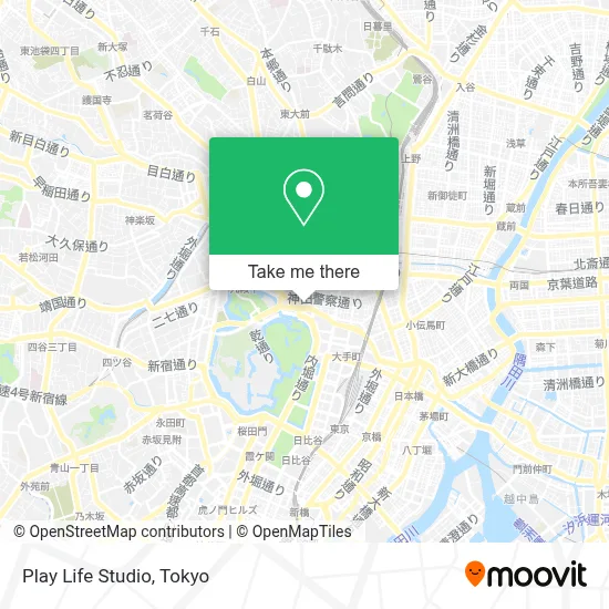 Play Life Studio map